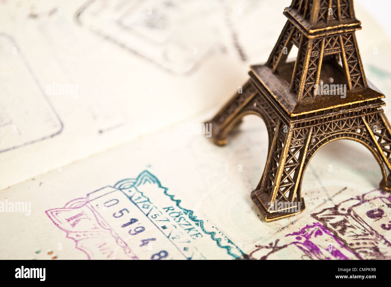 Paris airport passport hires stock photography and images Alamy