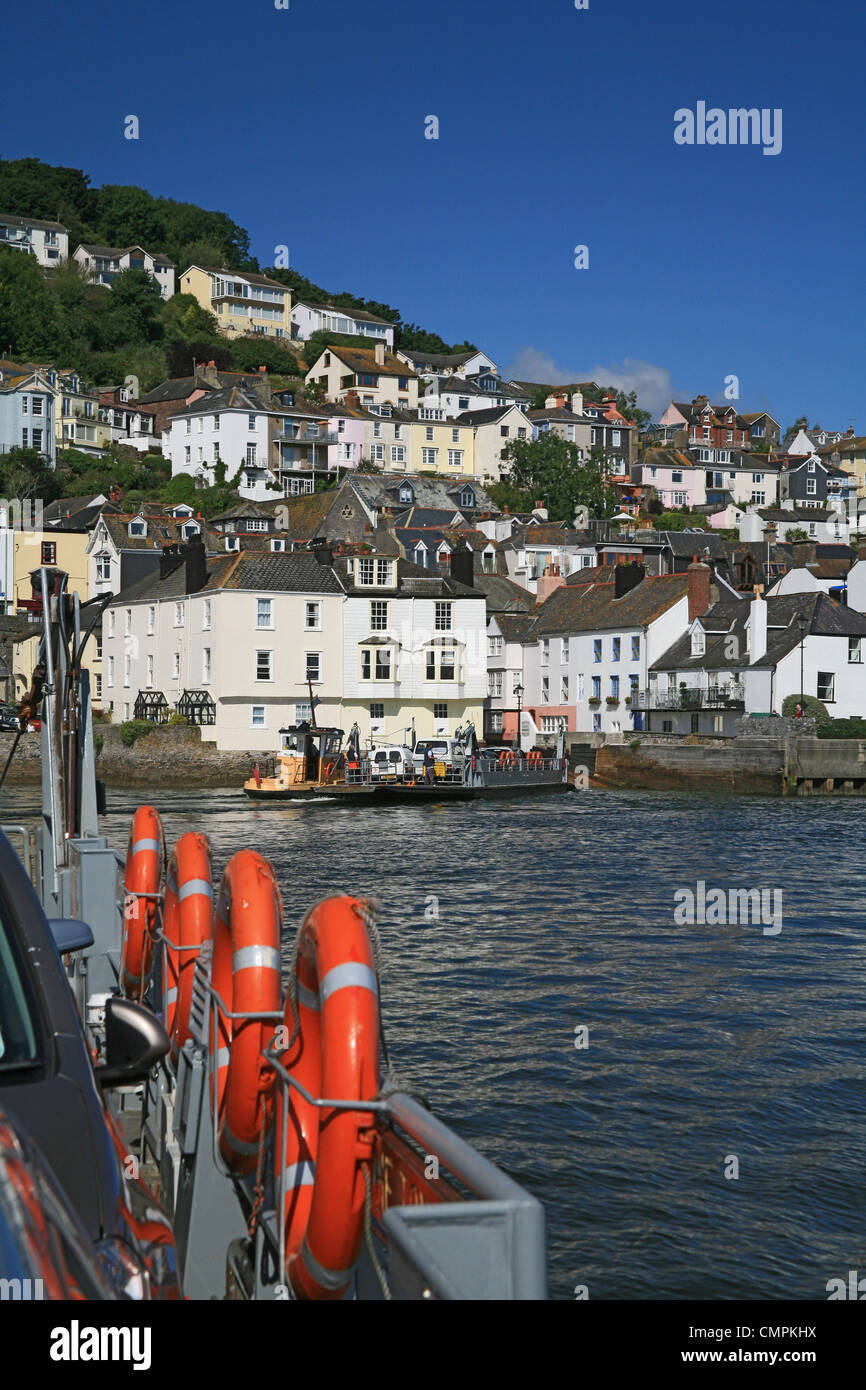 Crossing the River Dart at Dartmouth on the Lower Dart Ferry, Devon