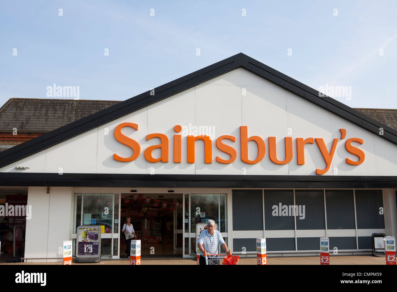 Sainsburys shop front hires stock photography and images Alamy