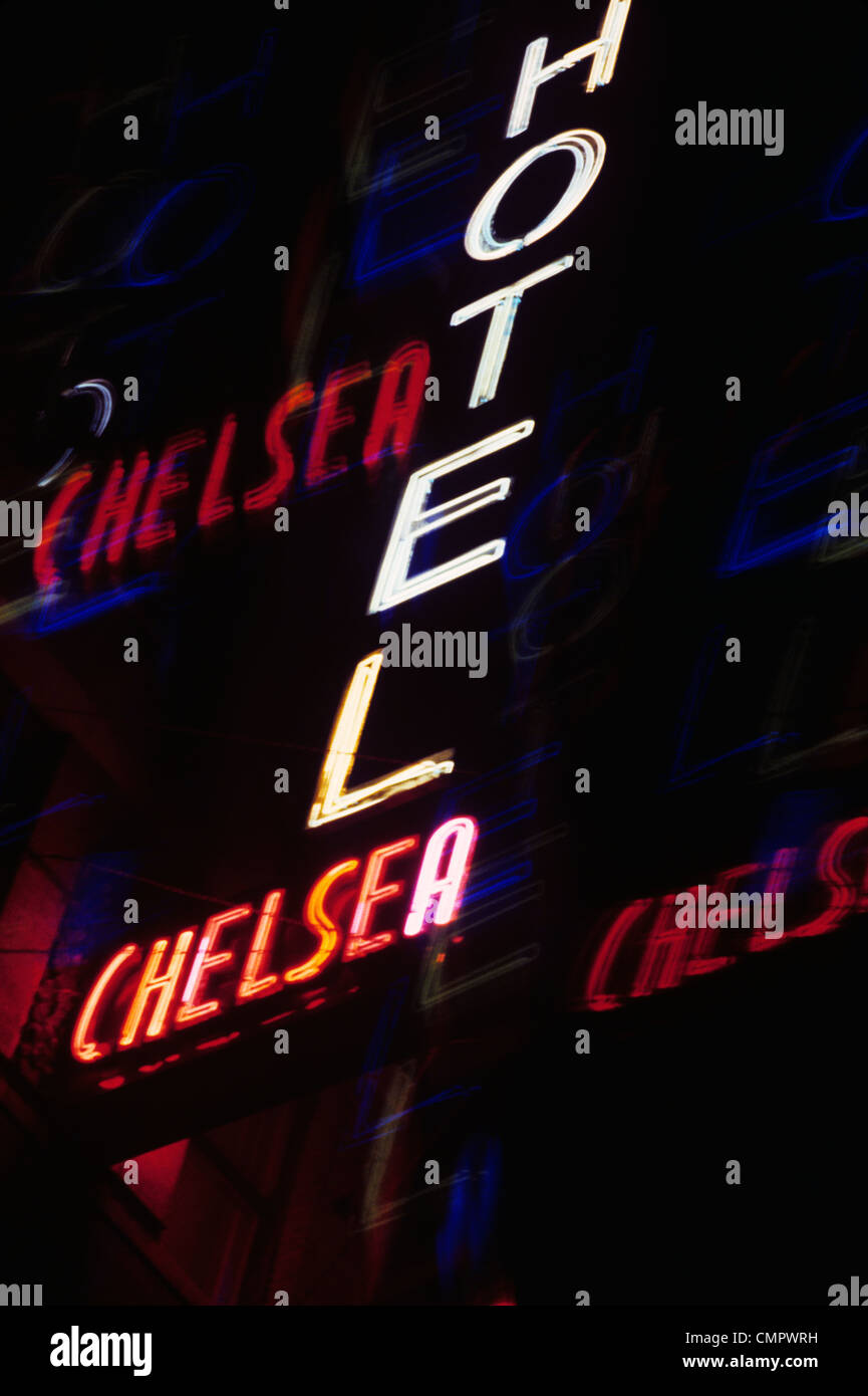 Chelsea hotel new york hi-res stock photography and images - Alamy
