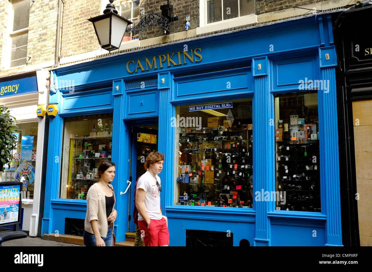 Campkins photography shop in Cambridge Stock Photo Alamy