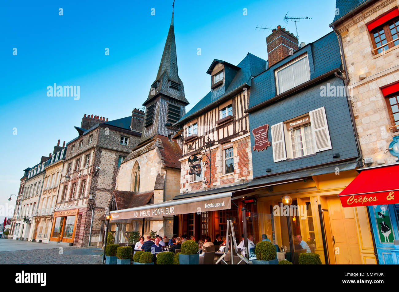 Honfleur, Normandy, France, Europe Stock Photo
