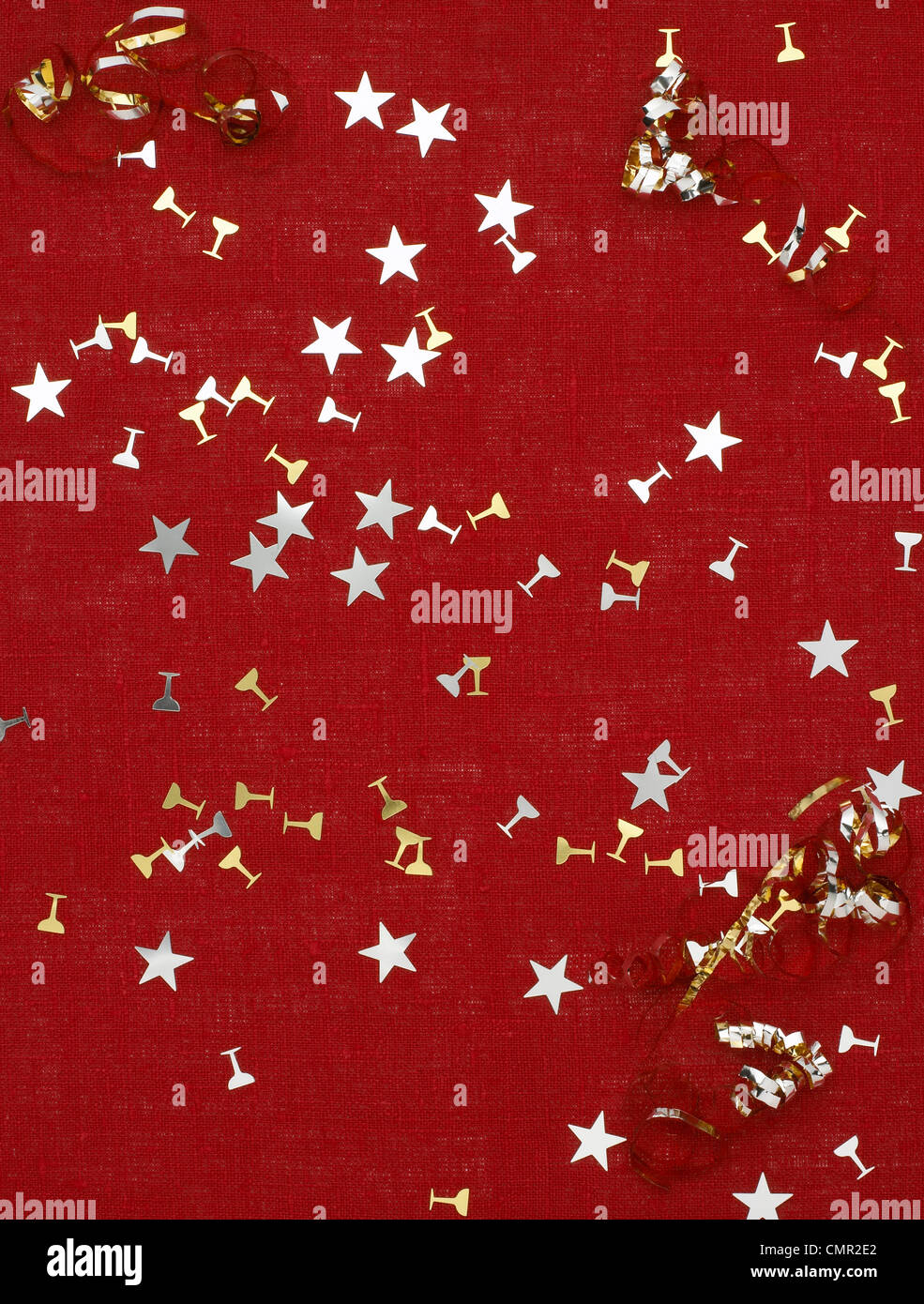 Party confetti Stock Photo