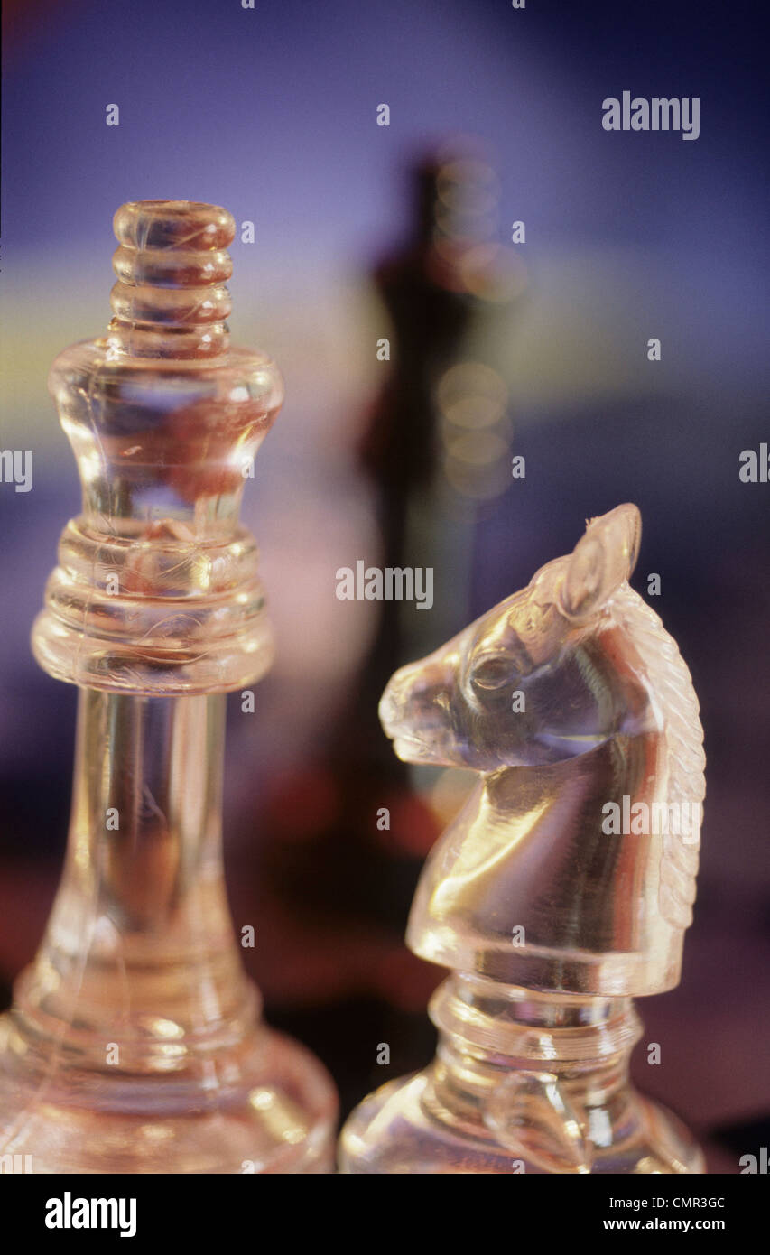 chess game strategy concept Stock Photo