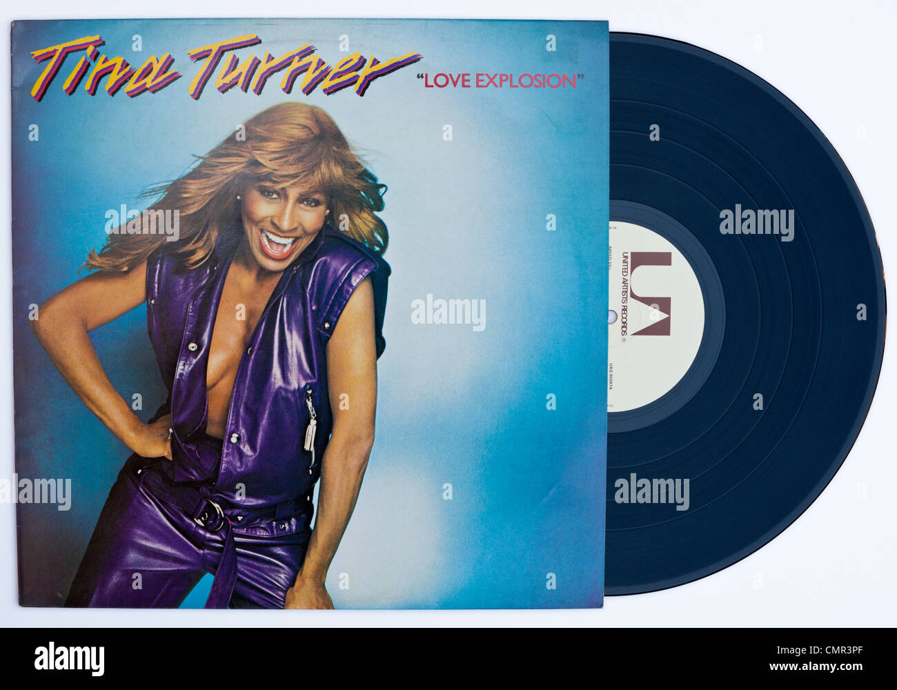 American singer TINA TURNER Love Explosion vinyl album cover released