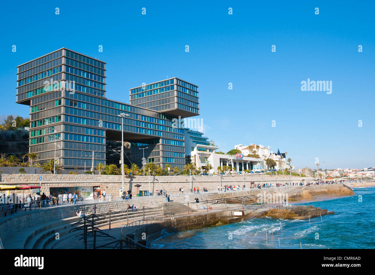 Estoril Sol Building Cascais Coastal Resort Near Lisbon Portugal Europe Estoril Sol Building Cascais Coastal Resort Near Lisbon Portugal Europe