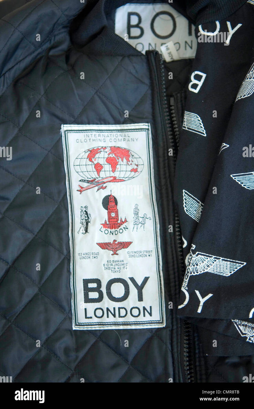 Vintage "Boy" clothing bought from their London store Stock Photo Alamy