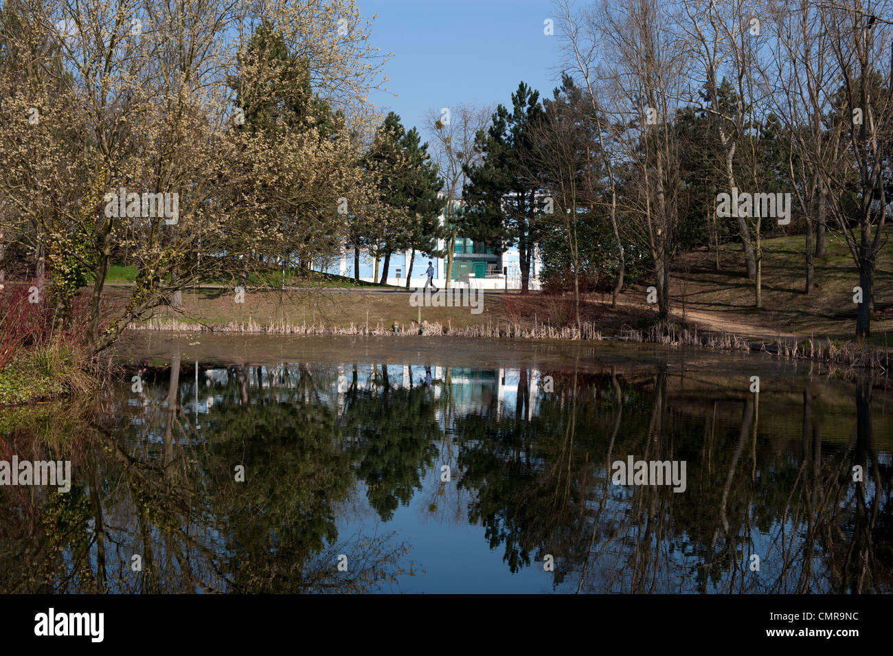 Cambridge Science Park, Cambridge, England. 23 March 2012 Stock Photo