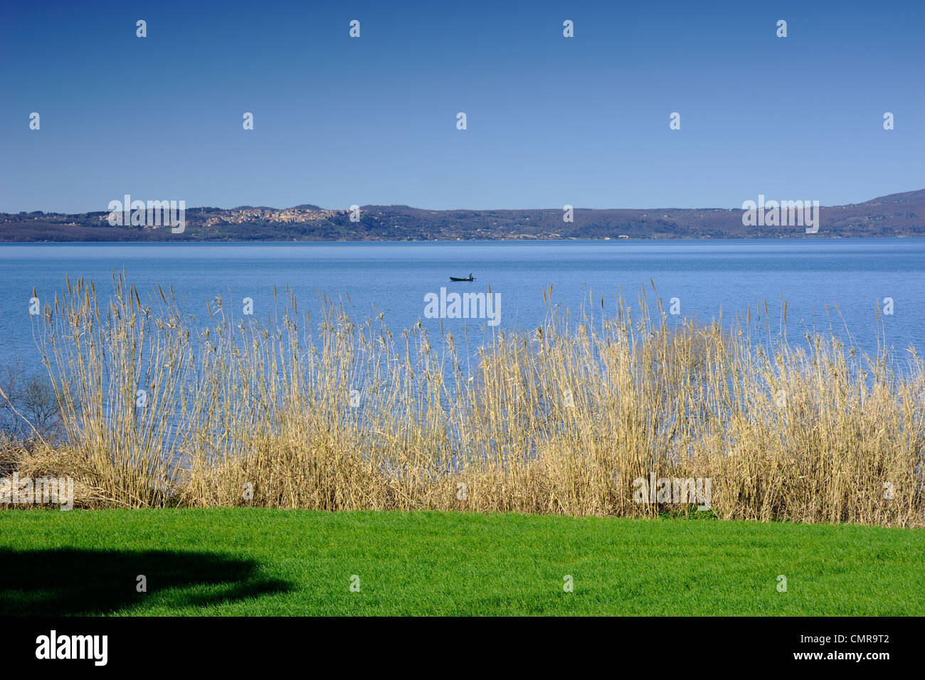 italy, lazio, bracciano lake Stock Photo Alamy