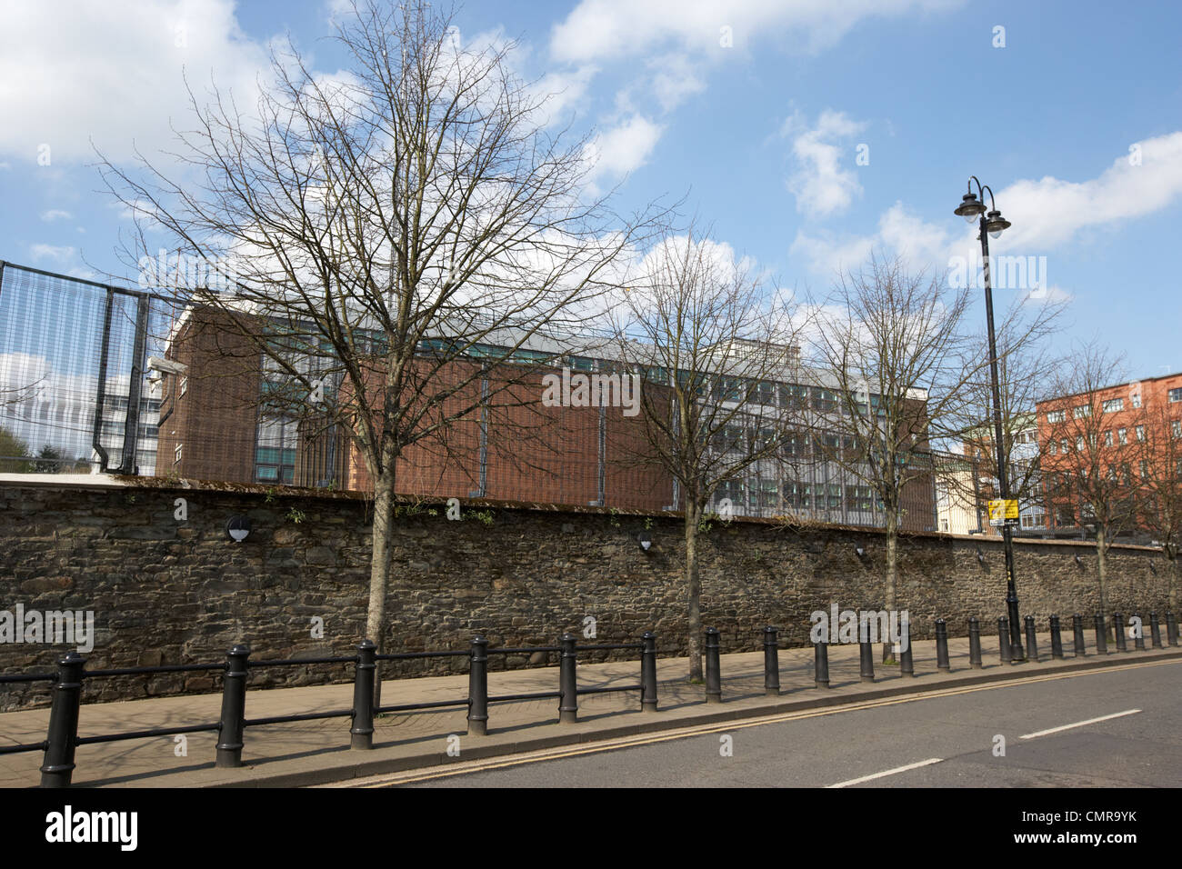 strand road psni police station Derry city county londonderry northern ireland uk Stock Photo