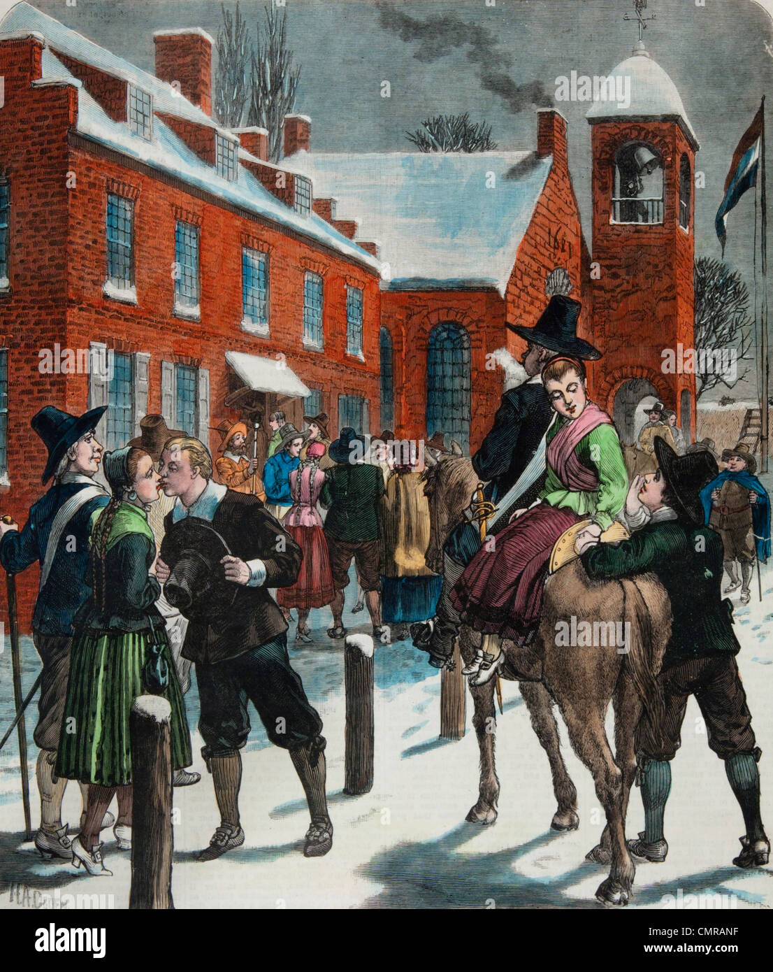 1600s new york city High Resolution Stock Photography and Images Alamy