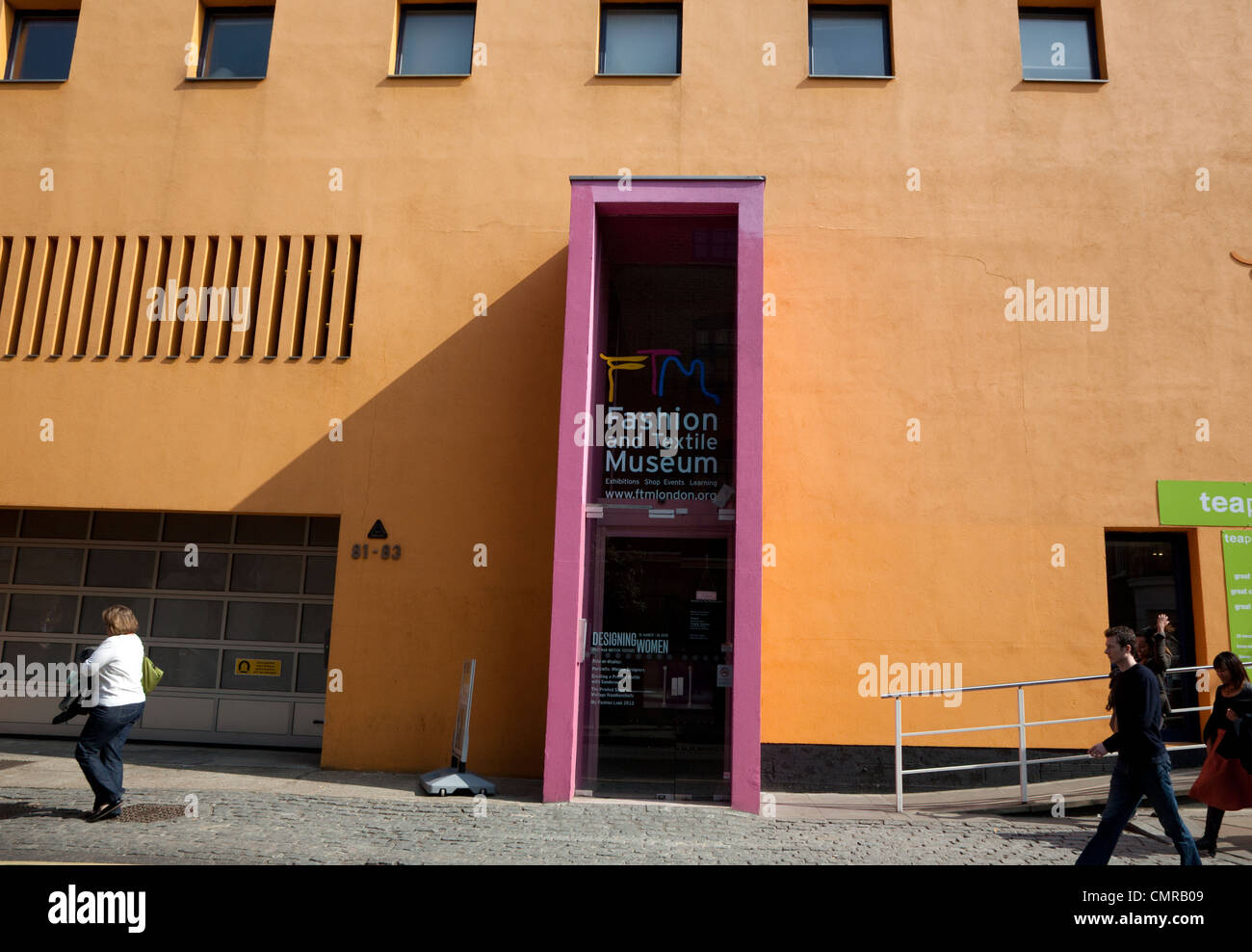 Bermondsey fashion and textiles museum hires stock photography and