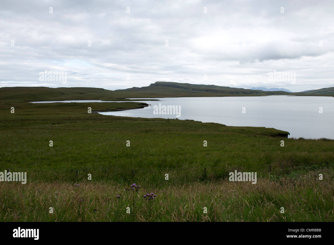 Loch Leathan, Isle Of Skye, Scotland, UK Stock Photo