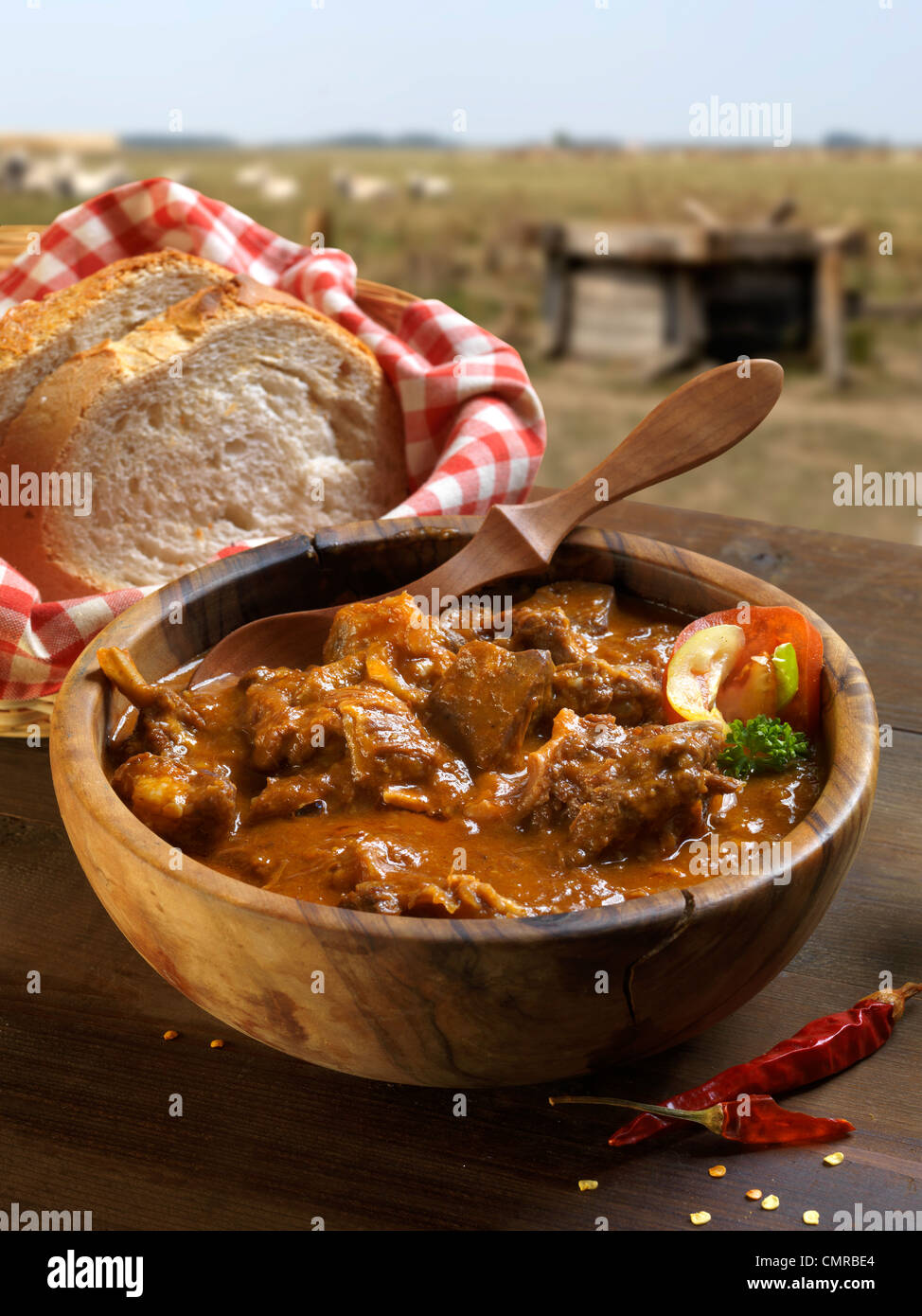 mutton stew Stock Photo