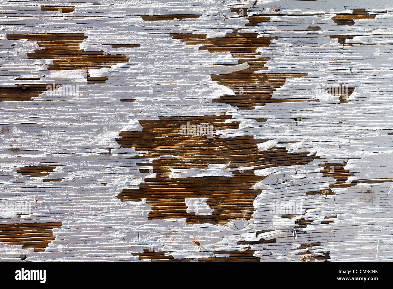 Old wood with peeling white paint texture background Stock Photo - Alamy