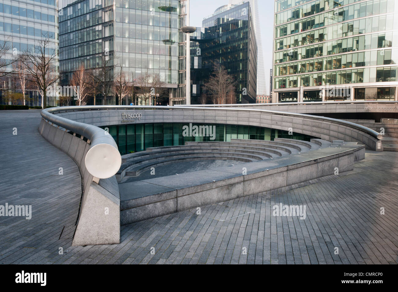 The Scoop at the More London complex near City Hall, London Stock Photo