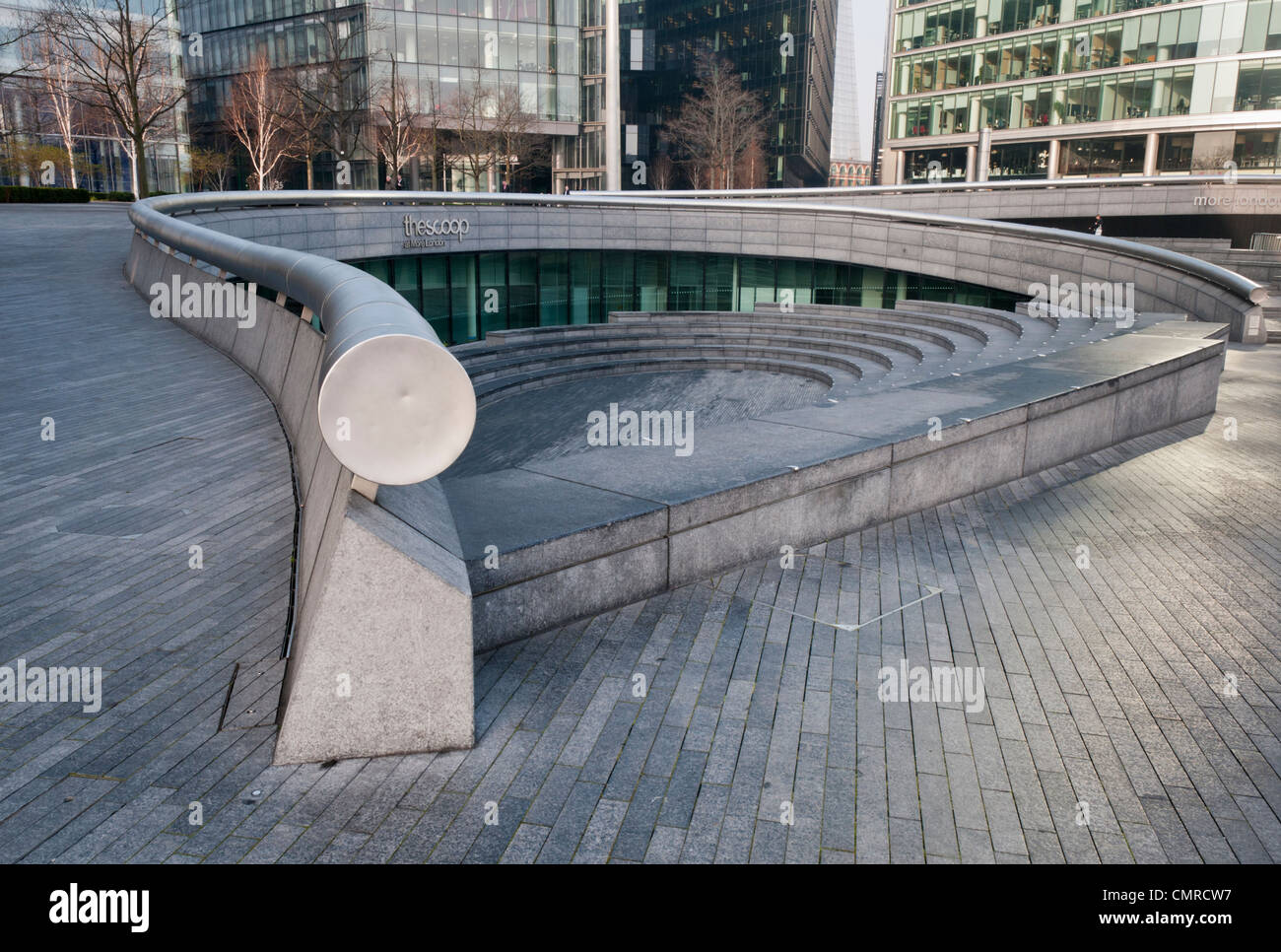 The Scoop at the More London complex near City Hall, London Stock Photo