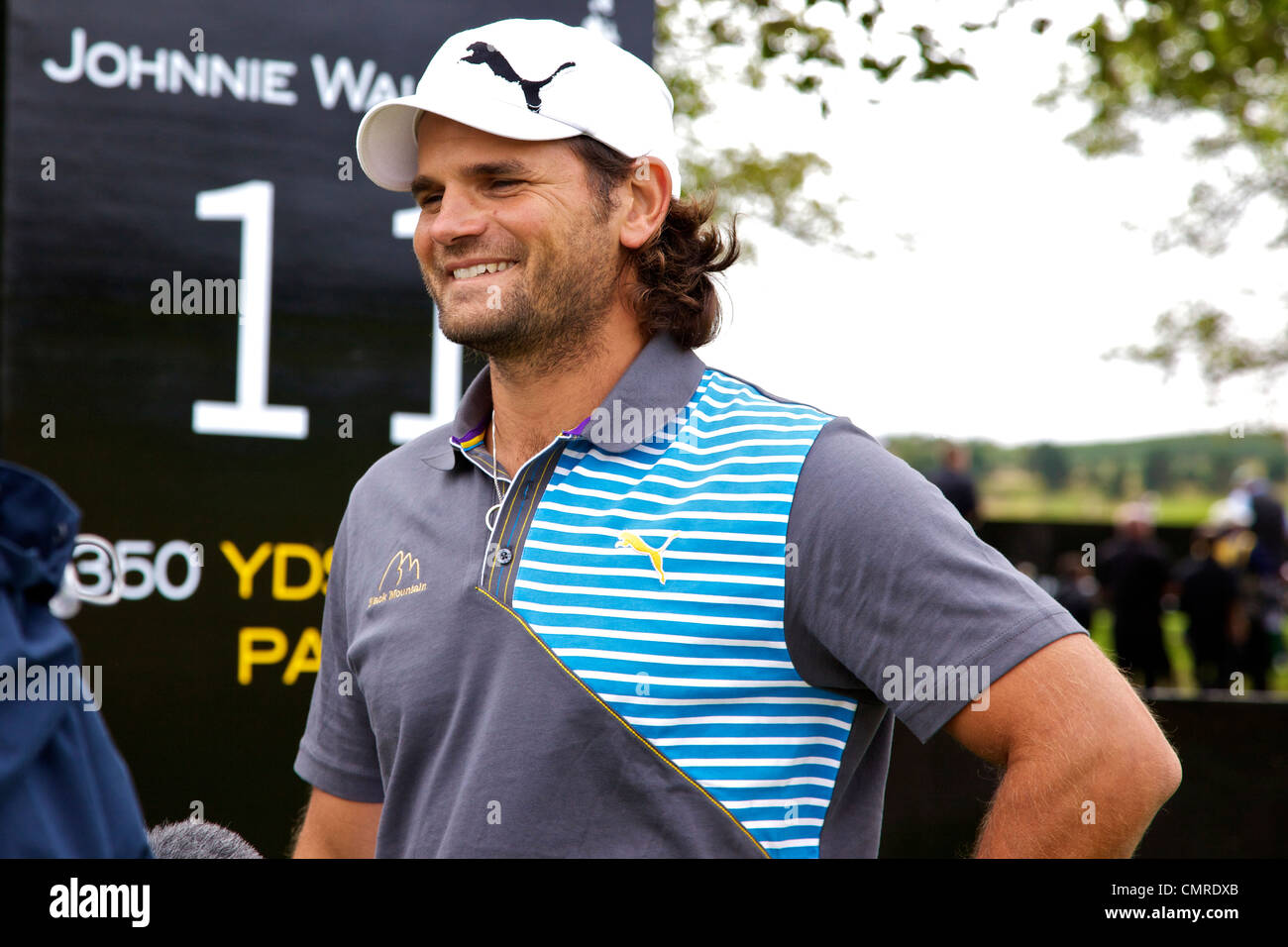 Johan Edfors  at the Johnnie Walker Golf  Tournament 2011 Stock Photo
