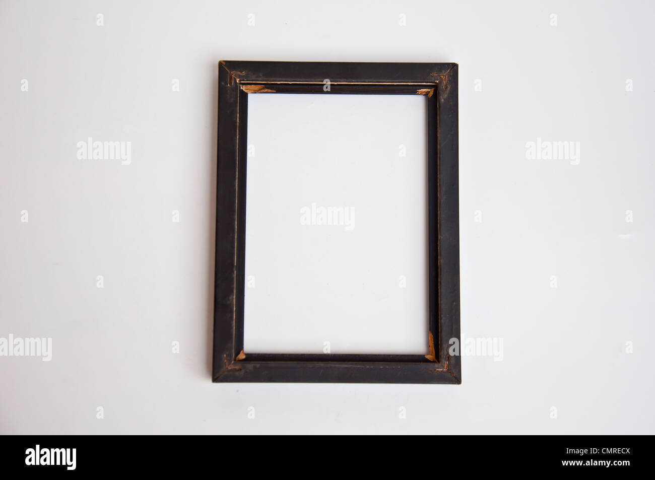 Blank frame on white background Stock Photo - Alamy