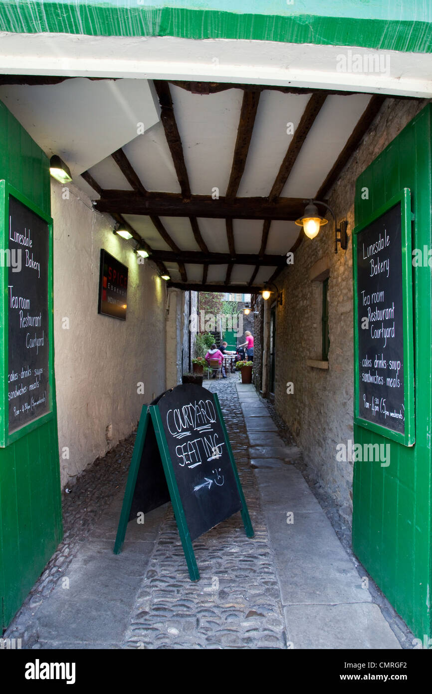Kirkby lonsdale shops hires stock photography and images Alamy
