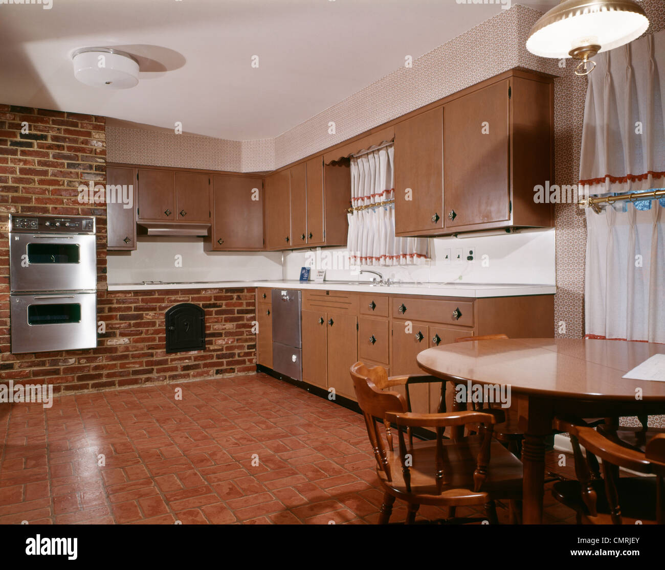 1980s kitchen design high resolution stock photography and
