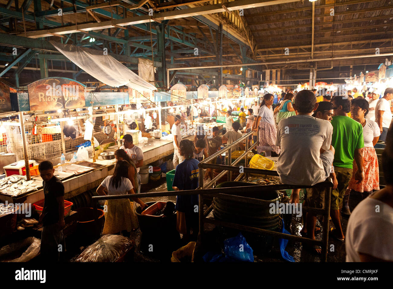 Fish market seafood philippines hires stock photography and images Alamy