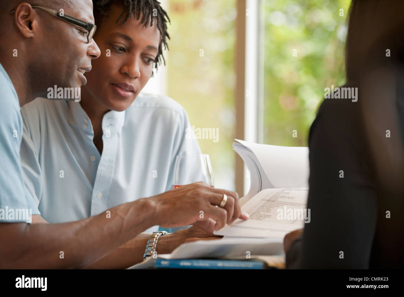 African american co workers hi-res stock photography and images - Alamy