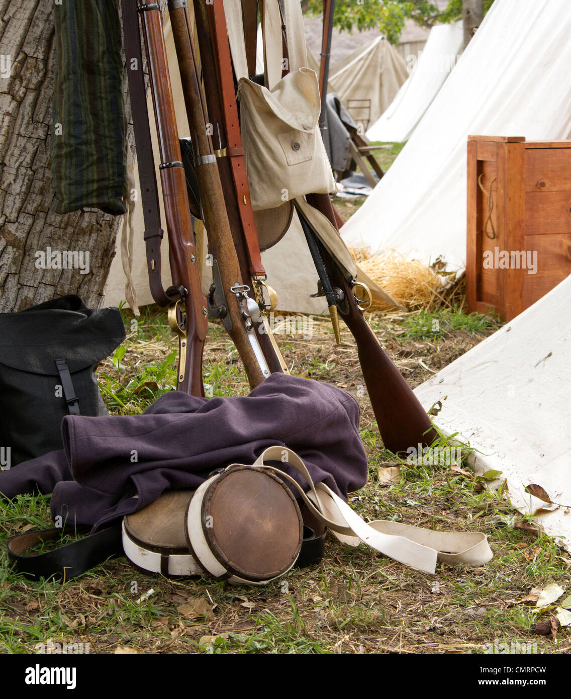Union army camp hi-res stock photography and images - Alamy