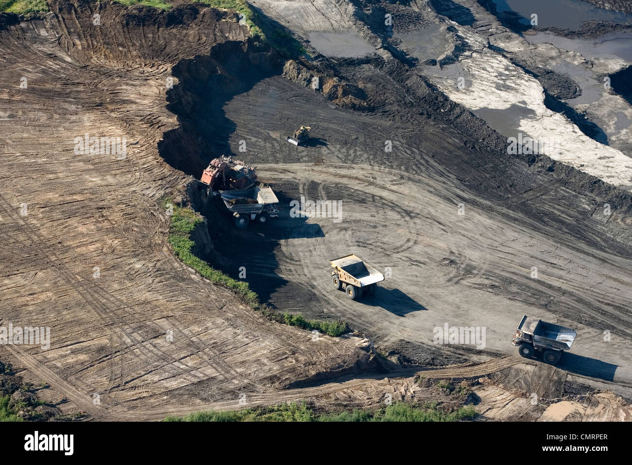 Oil Sands mining operations at the CNRL (Canadian Natural Resources