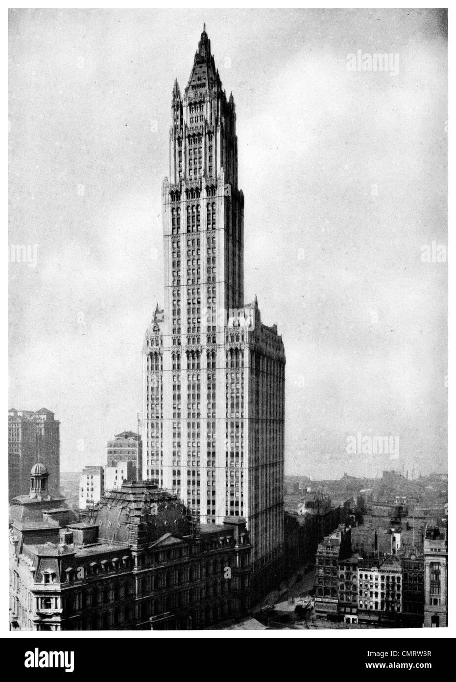 1918 The Woolworth Building New York Stock Photo
