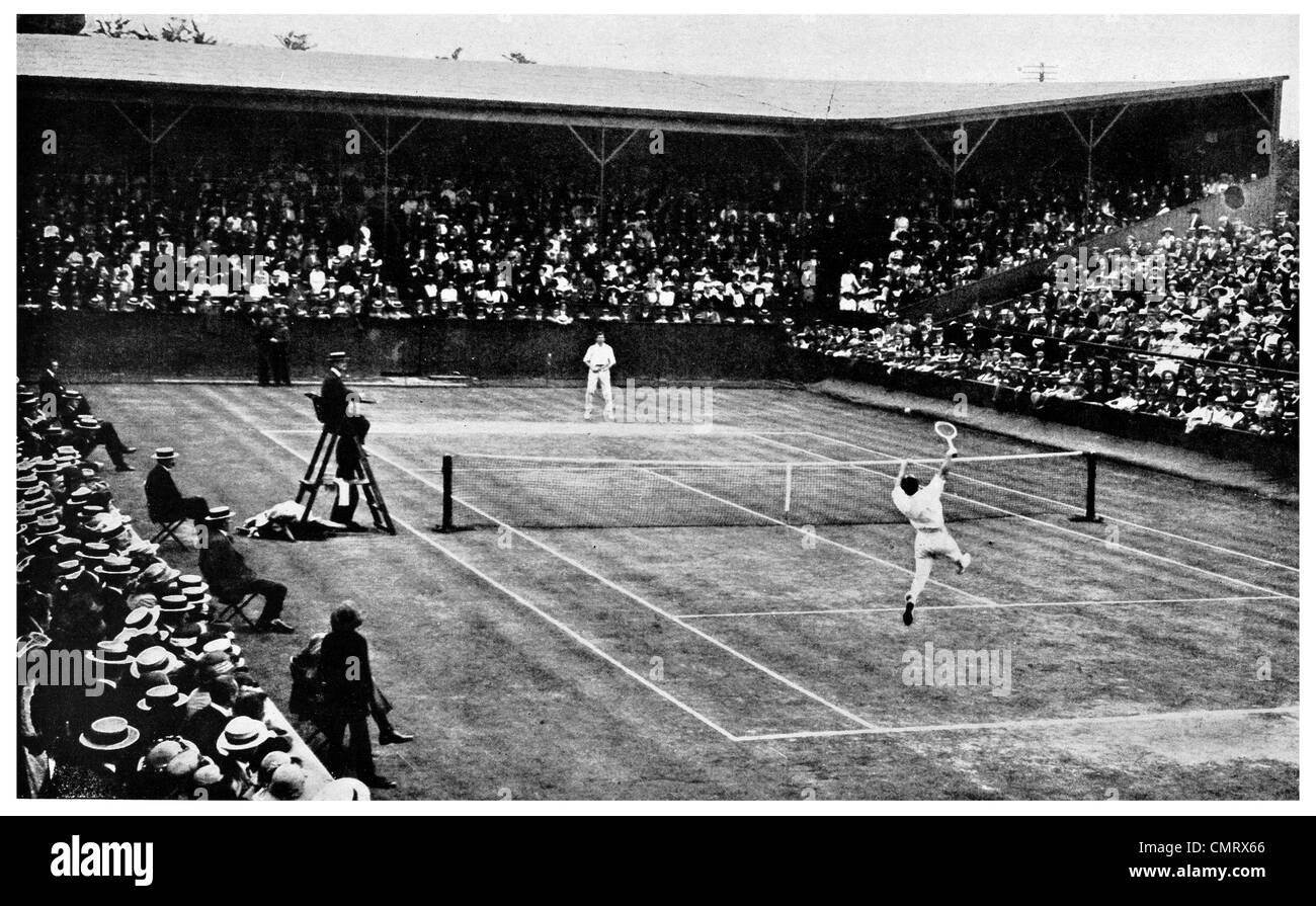 1919 Tennis in France Stock Photo