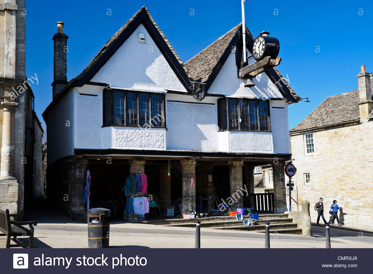 Burford Town Centre Cotswolds Uk Stock Photos & Burford Town Centre ...