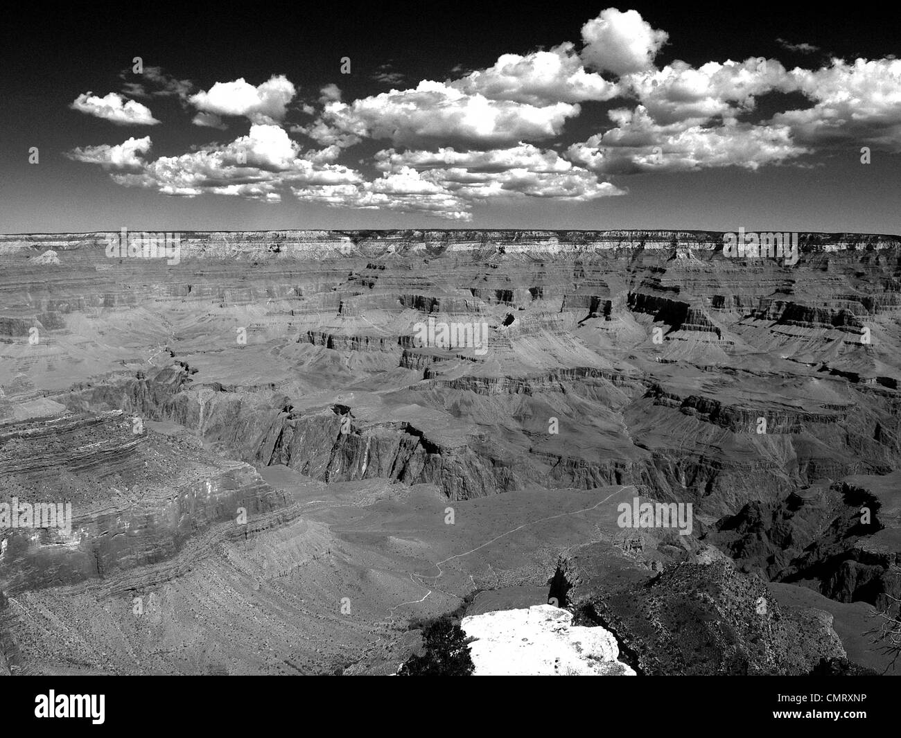 Grand canyon arizona black and white Black and White Stock Photos