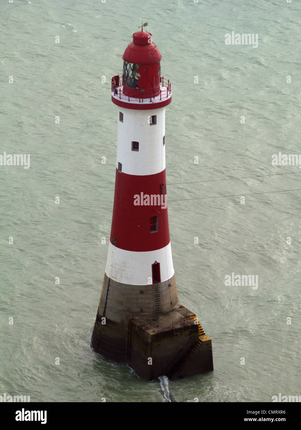 Lighthouse of Beachy Head Stock Photo - Alamy