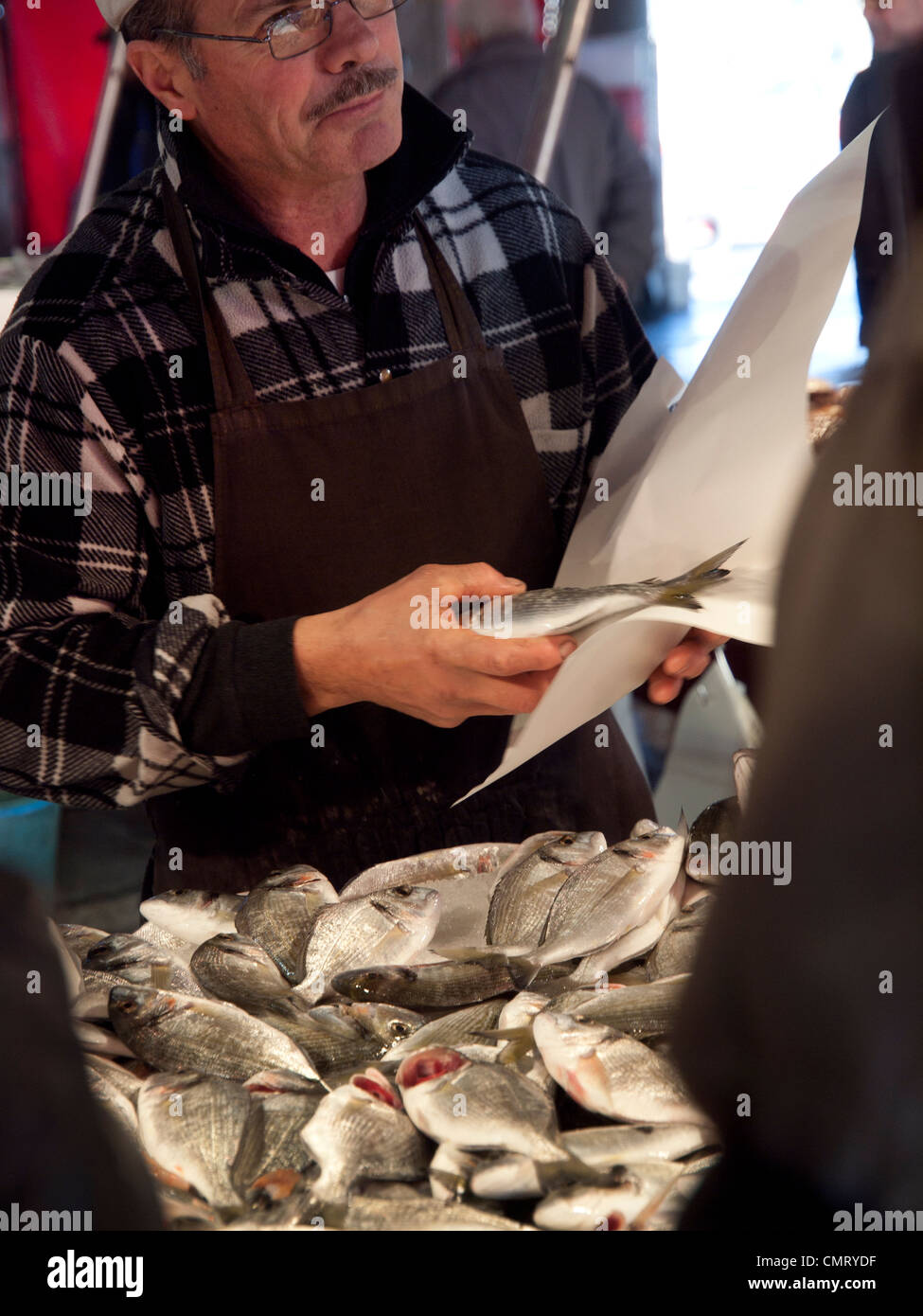Rialto Fish Market Stock Photo - Alamy
