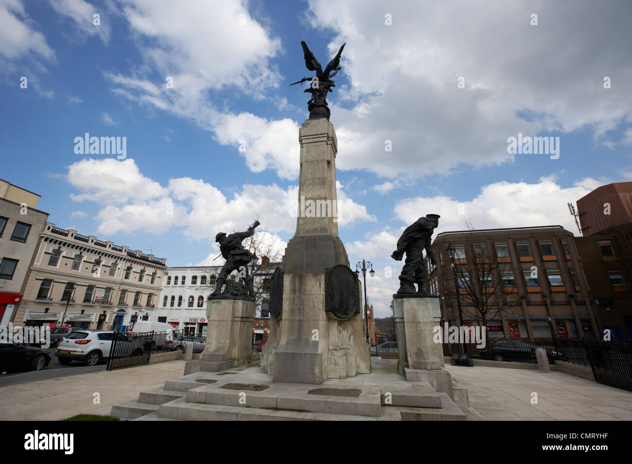 the diamond war memorial Derry city county londonderry northern ireland uk. Stock Photo