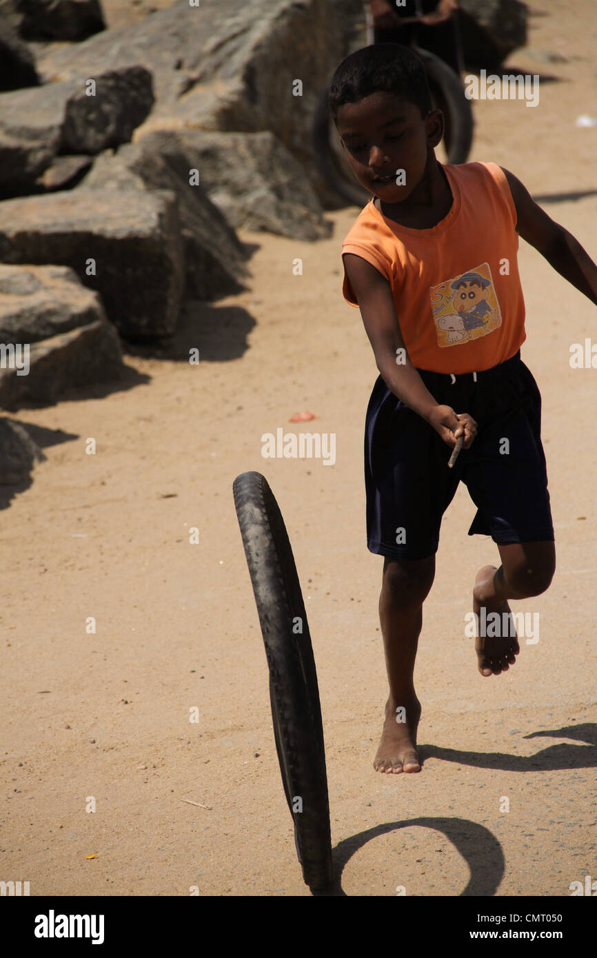 Boy in sand hi-res stock photography and images - Alamy