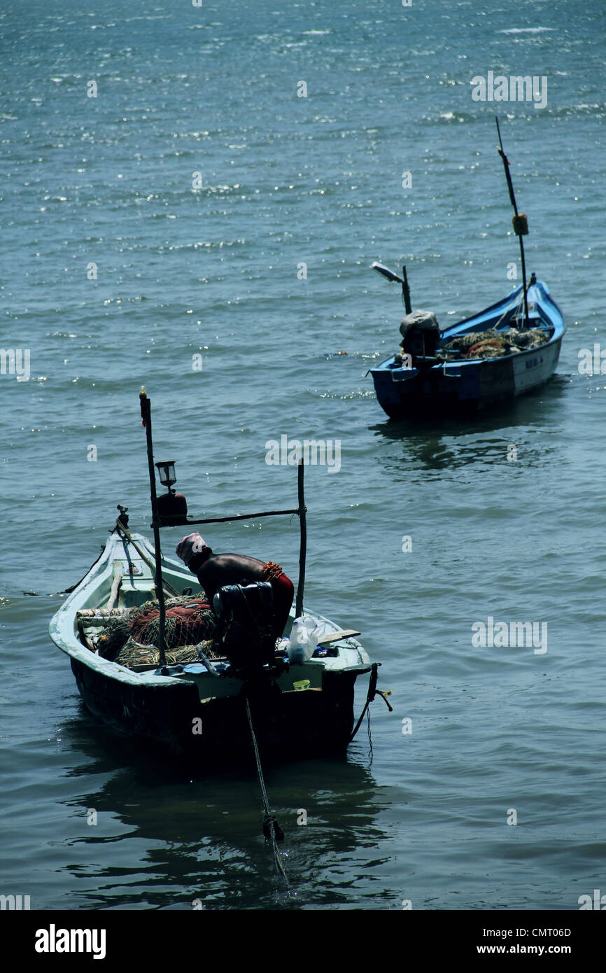Fishing boat blur hi-res stock photography and images - Alamy