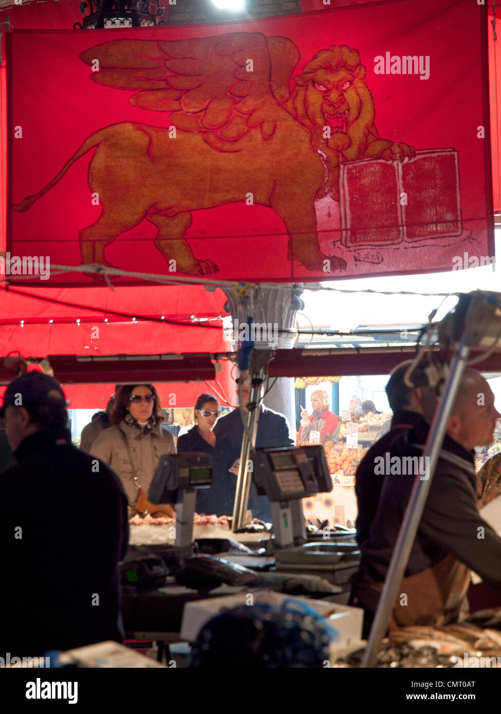 Rialto Fish Market Stock Photo - Alamy