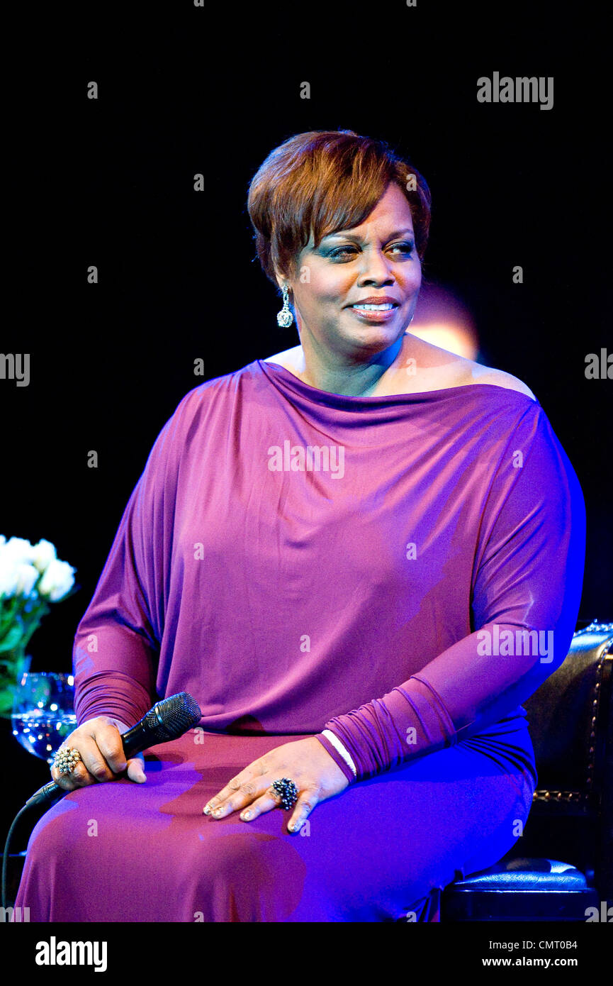 Dianne Reeves concert in Prague Stock Photo