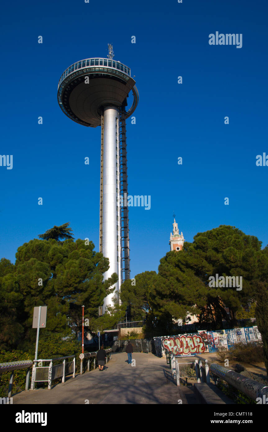 Faro de Moncloa tower central Madrid Spain Europe Stock Photo Alamy