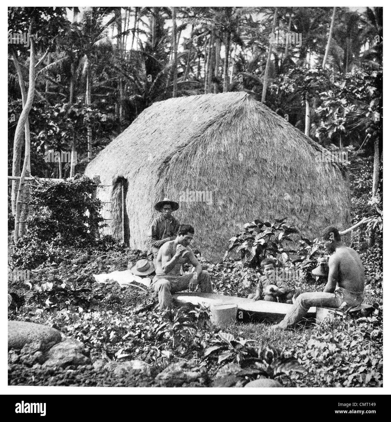 Old hawaii Black and White Stock Photos & Images - Alamy
