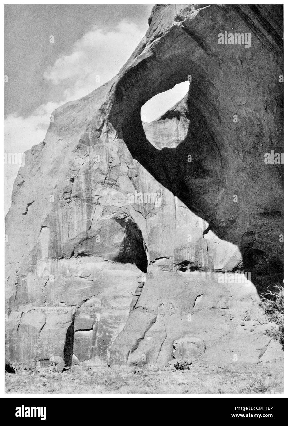 1924 Monument Valley Stock Photo