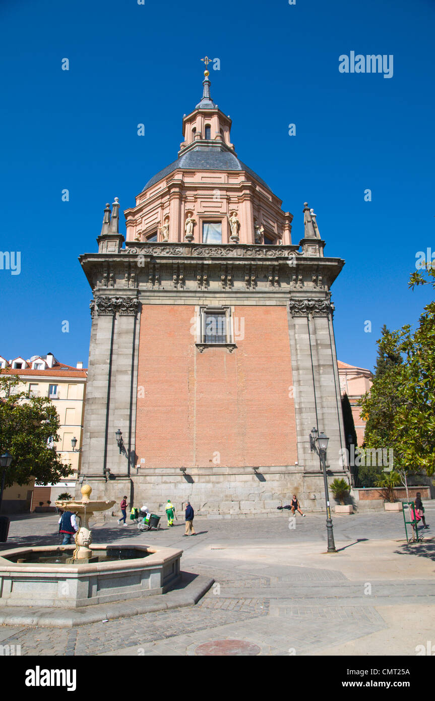 Iglesia San Pedro Capilla del Obispo church Plaza de Puerta de Moros square La Latina district central Madrid Spain Europe Stock Photo