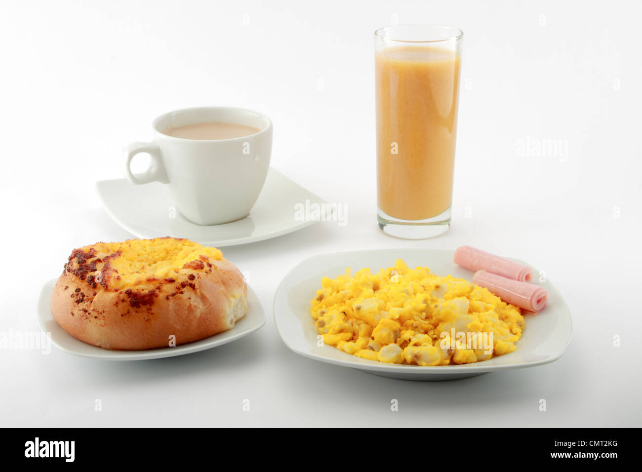full ecuadorian breakfast Stock Photo Alamy