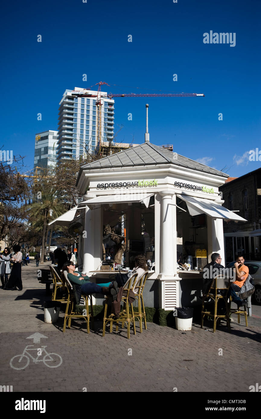 Rothschild Boulevard, Tel Aviv, Israel Stock Photo Alamy