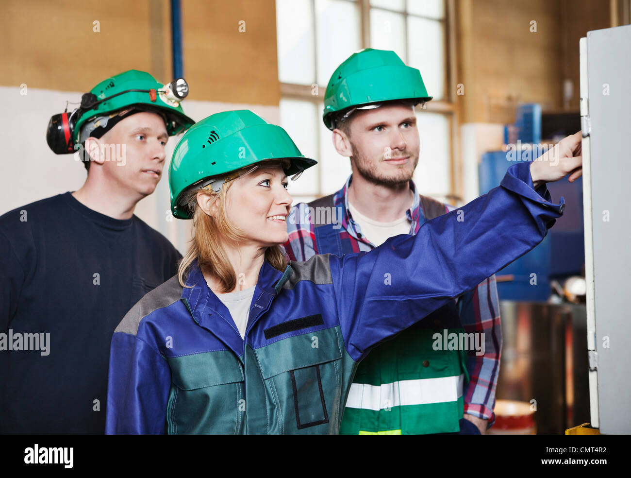 Colleagues at work Stock Photo