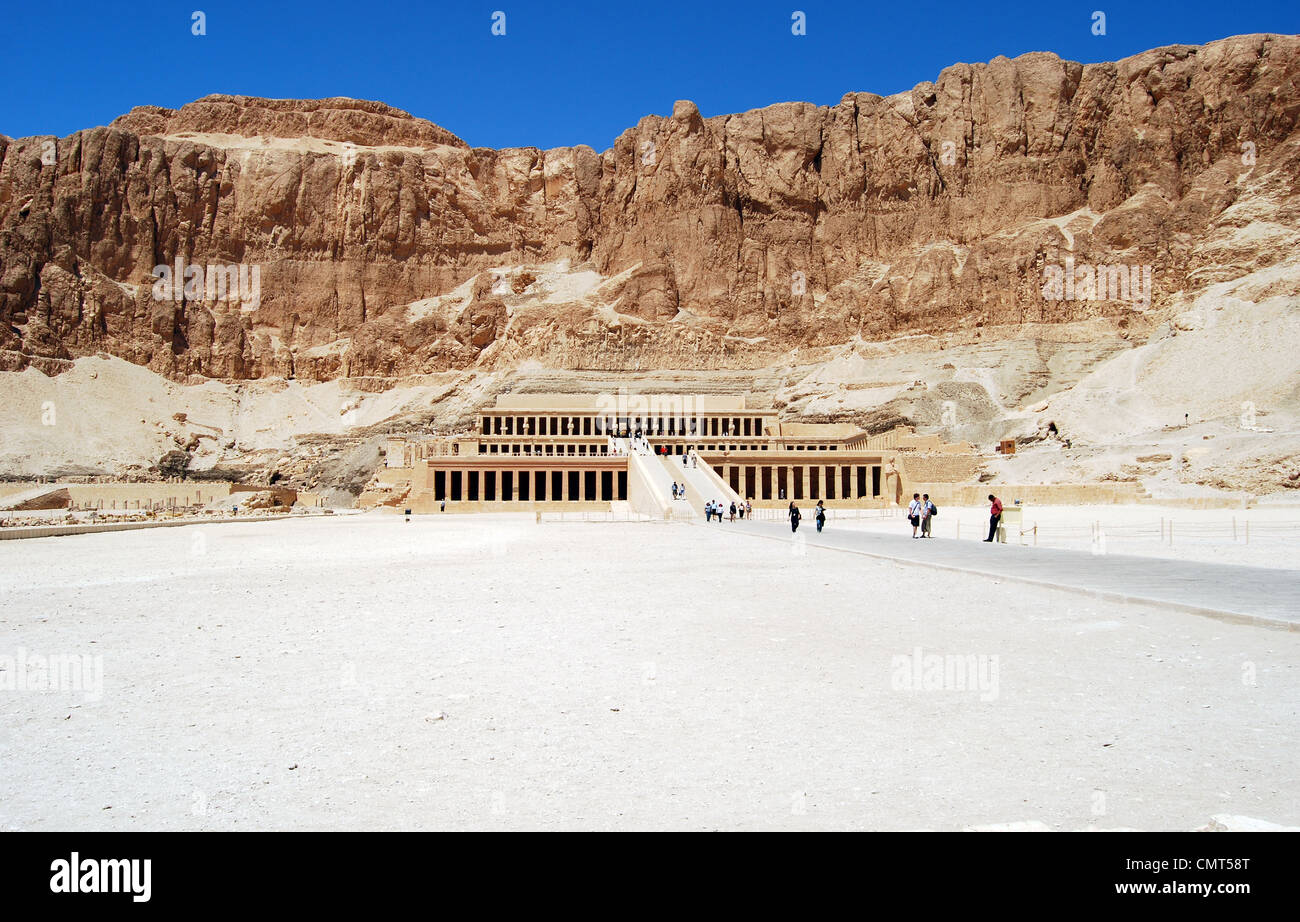 Hatshepsut temple number 3078 Stock Photo