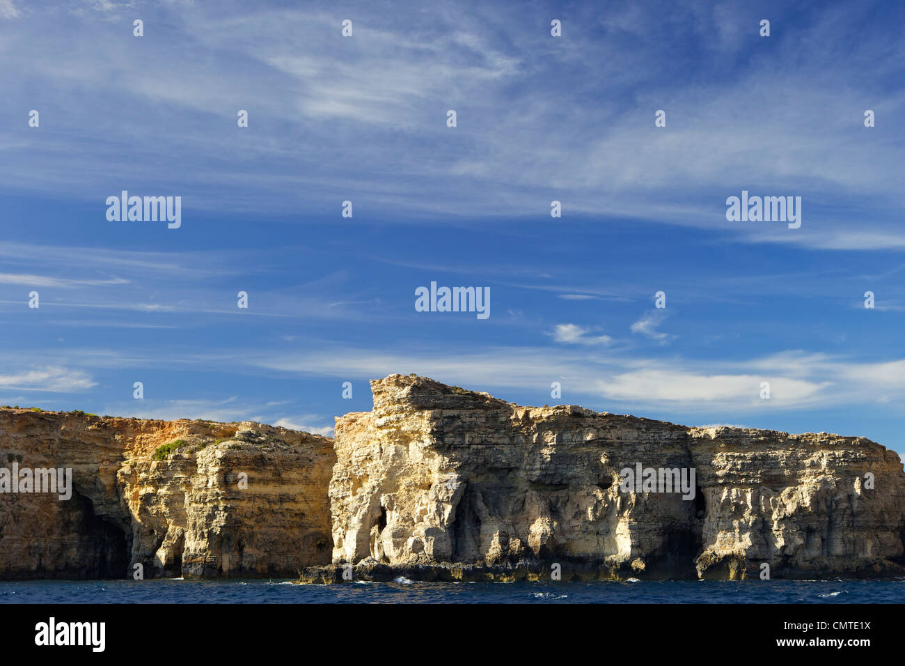 Comino Island, Malta, Mediterranean, Europe Stock Photo