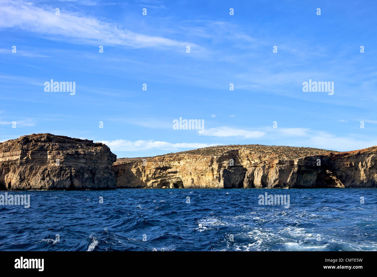 Comino Island, Malta, Mediterranean, Europe Stock Photo